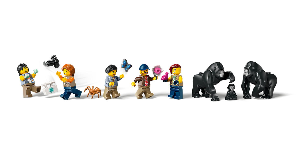 LEGO City Jungle Explorer Helicopter at Base Camp 60437L
