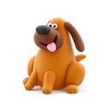 HEY CLAY Modeling Clay 15 Pieces: Dog Buddies 15030E