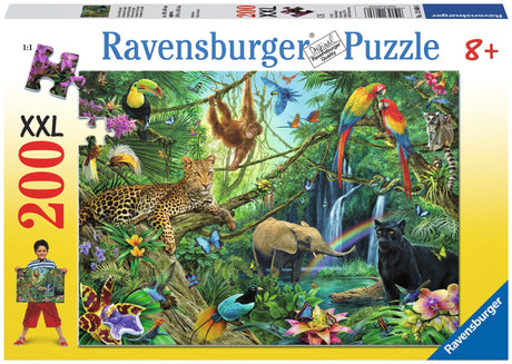 Ravensburger Puzzle 200 pc Animals in the Jungle 126606V