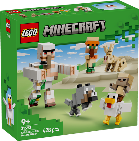 LEGO Minecraft Chicken Jockey Desert Attack 21592L