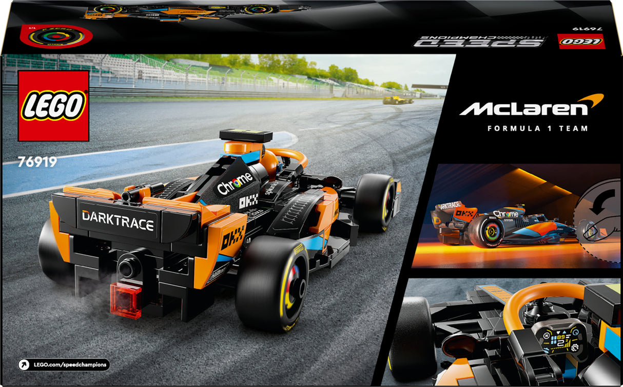 LEGO Speed ​​Champions 2023 McLaren Formula 1 Race Car 76919L