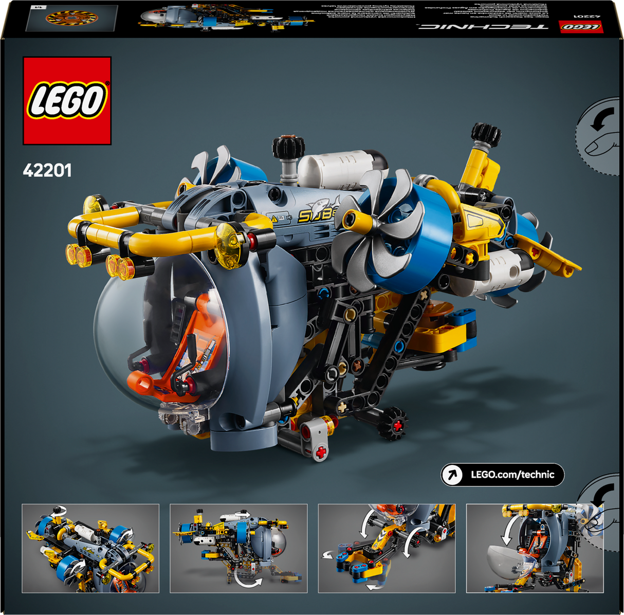 LEGO Technic Deep-Sea Research Submarine 42201L