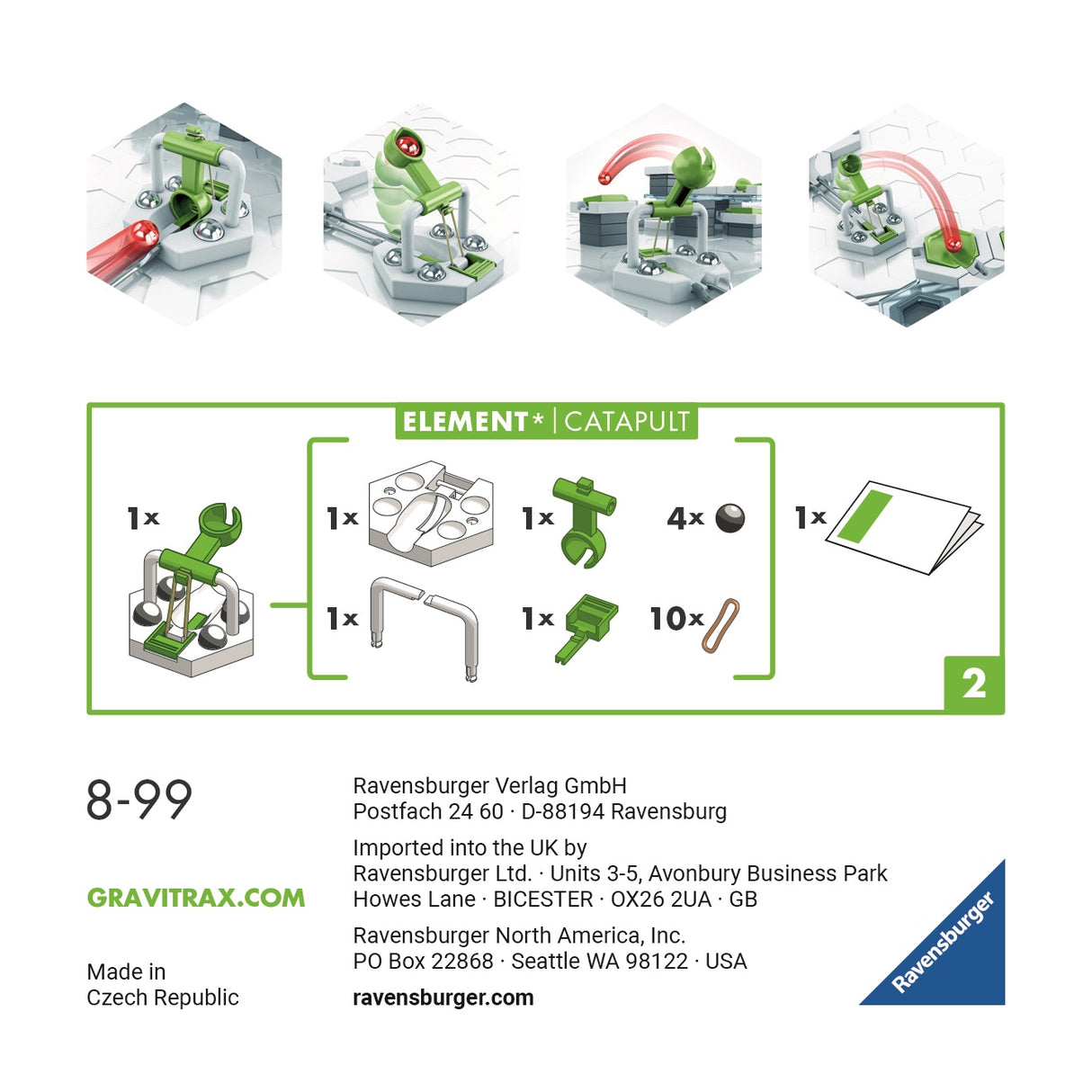 Ravensburger GraviTrax Element Catapult 22411UU
