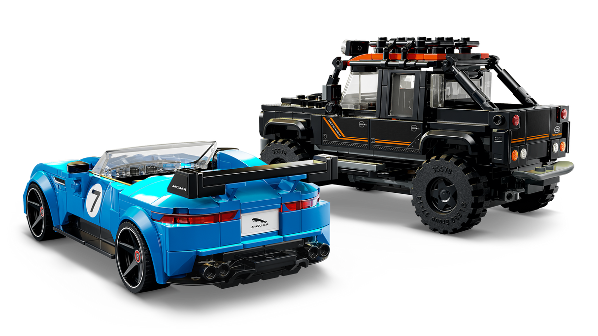 LEGO Speed Champions Jaguar Project 7 & Land Rover Defender 77264L