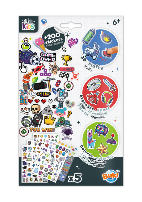 Buki Sticker Pack - Gaming FK019I