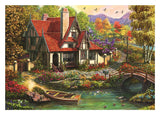 Dino Puzzle 500 pc Cottage near the lake 50251D