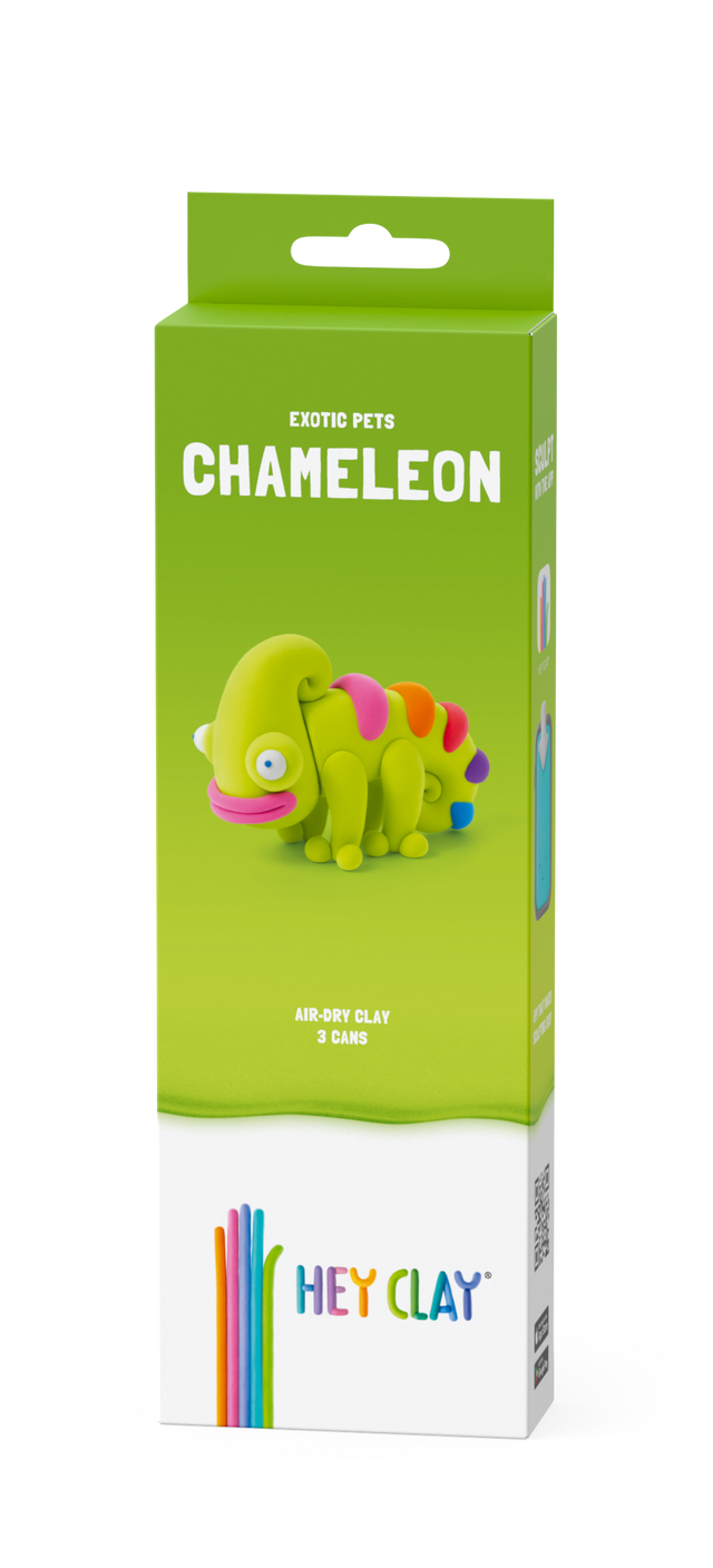 HEY CLAY Modeling Clay Salamander 3 pc 30128E