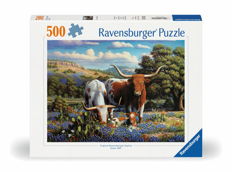 Ravensburger Puzzle 500 pc Loving Cattle 12000826V