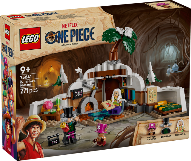 LEGO ONE PIECE Dr. Hiriluk’s Hideout 75641L