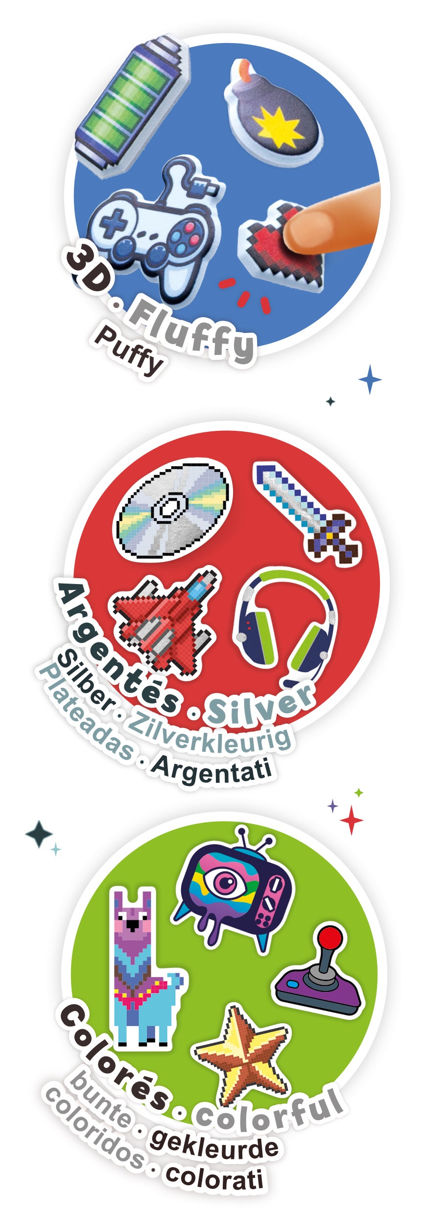 Buki Sticker Pack - Gaming FK019I