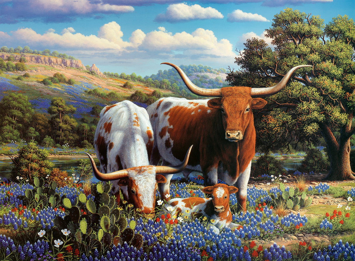 Ravensburger Puzzle 500 pc Loving Cattle 12000826V