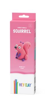HEY CLAY Modeling Clay Squirrel 3pc 30110E