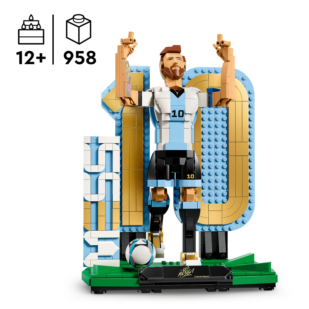 LEGO Editions Lionel Messi – Soccer Legend 43015L