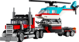 LEGO Creator Flatbed Truck with Helicopter 31146L