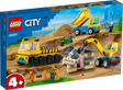 LEGO City Construction Trucks and Wrecking Ball Crane 60391L