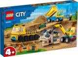 LEGO City Construction Trucks and Wrecking Ball Crane 60391L