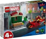 LEGO Super Heroes Iron Man with Bike and The Hulk 76287L