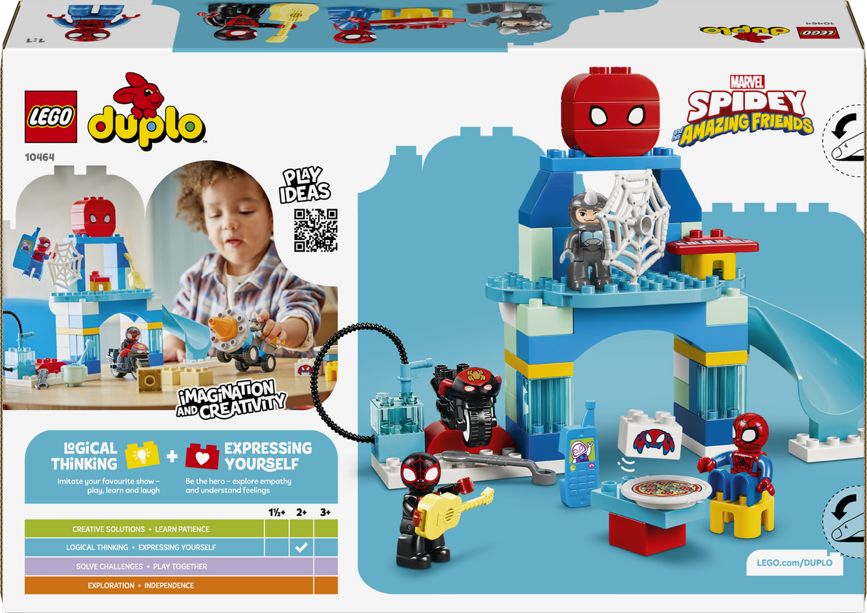 LEGO DUPLO Marvel Team Spidey Webquarters 10464L