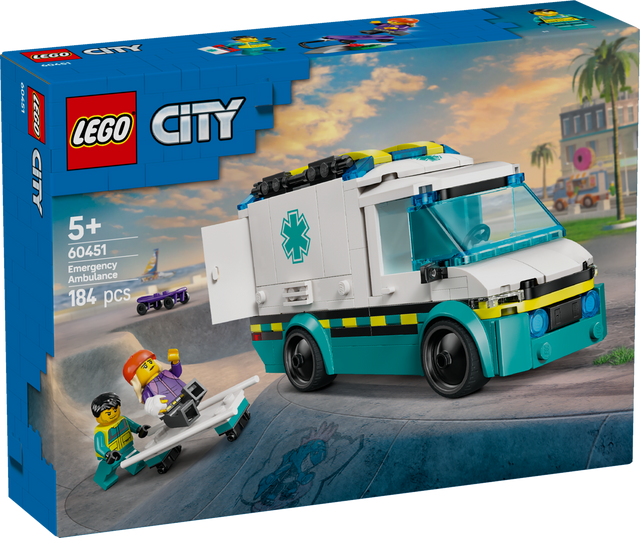 LEGO City Emergency Ambulance 60451L
