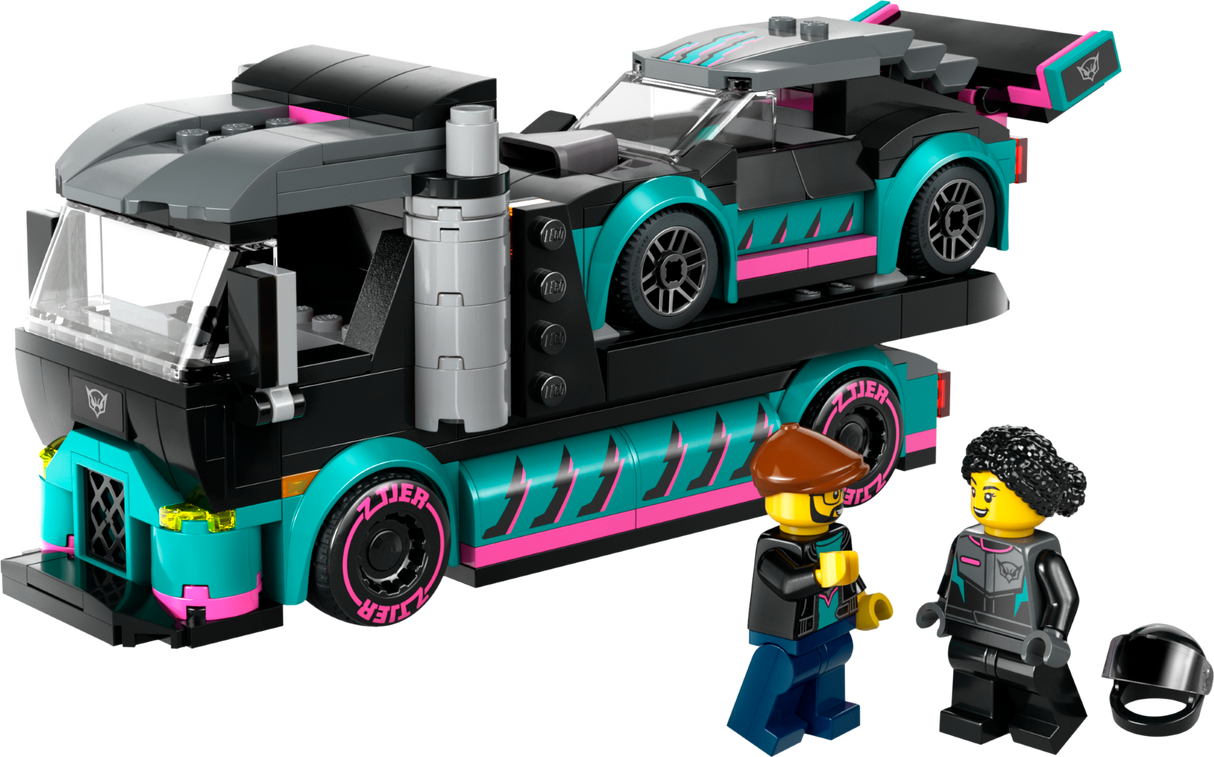 LEGO City Race Car and Car Carrier Truck 60406L