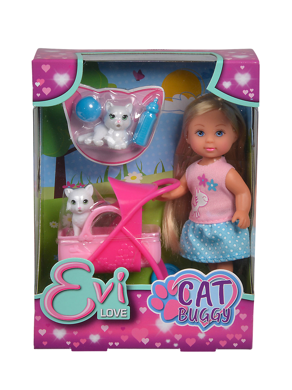 Simba Doll Evi With A Stroller  105733348B