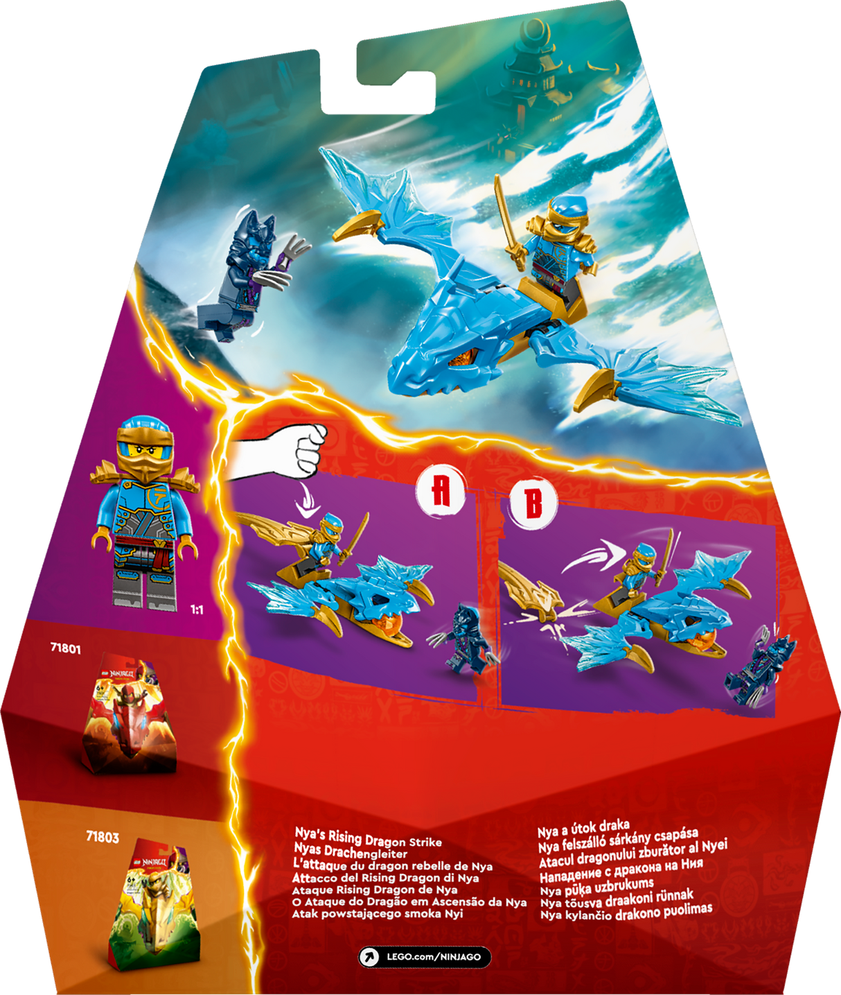 LEGO Ninjago Nya's Rising Dragon Strike 71802L