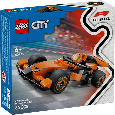 LEGO City F1 Driver with McLaren Race Car 60442L