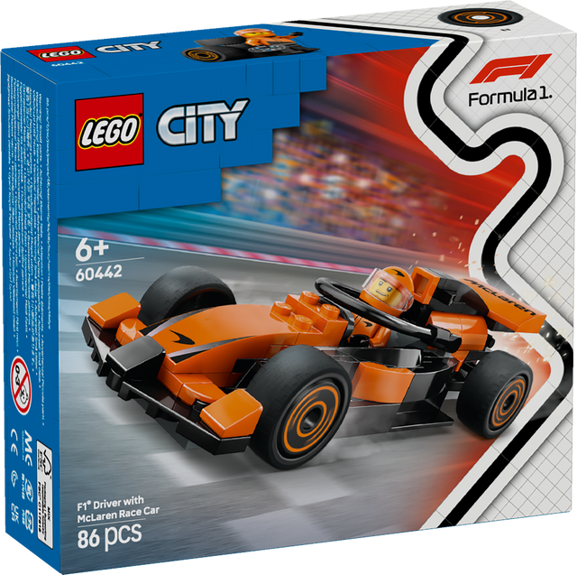 LEGO City F1 Driver with McLaren Race Car 60442L