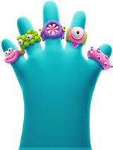 HEY CLAY Modeling Clay Rings Aliens 31003E