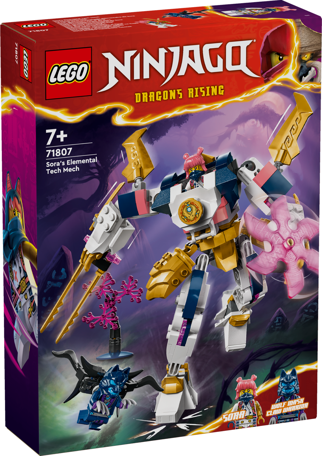 LEGO Ninjago Sora's Elemental Tech Mech 71807L
