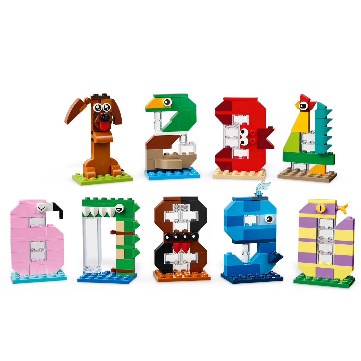 LEGO Iconic Birthday Numbers 40807L