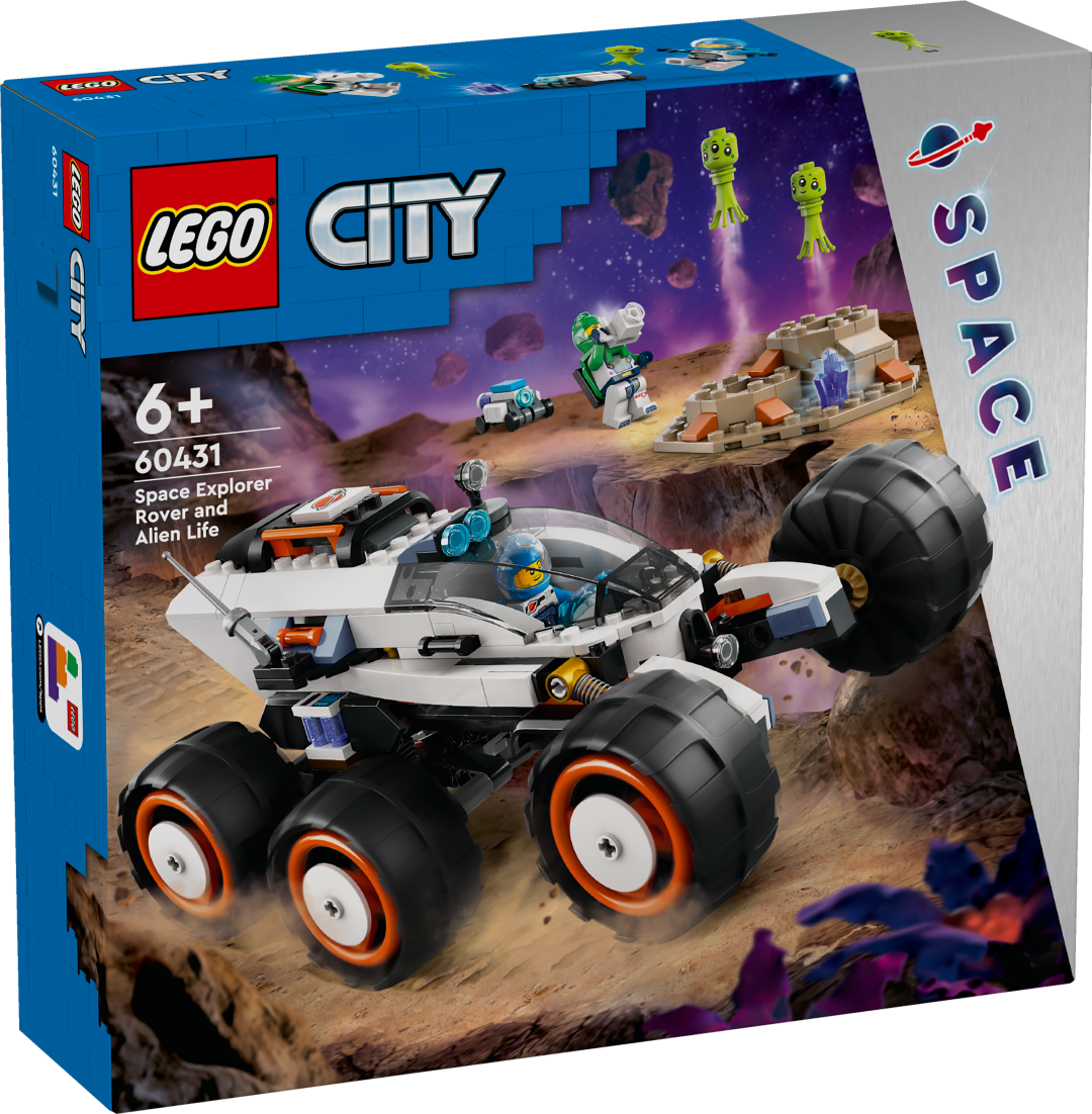 LEGO City Space Explorer Rover and Alien Life 60431L