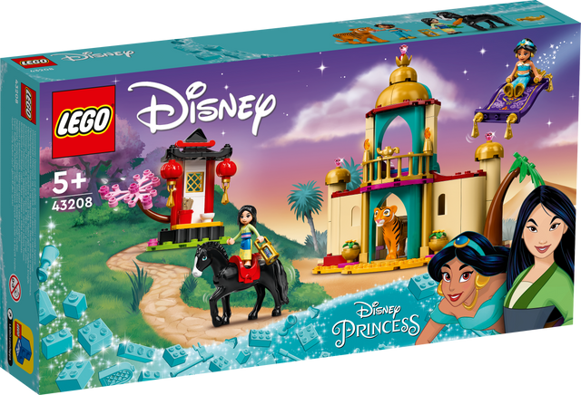 LEGO Disney Princess Jasmine and Mulan’s Adventure 43208L