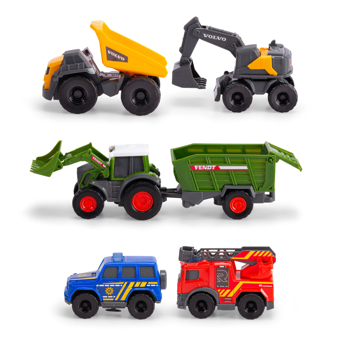 Dickie Toys Micro Toy Cars Set- 5 different 203742016B