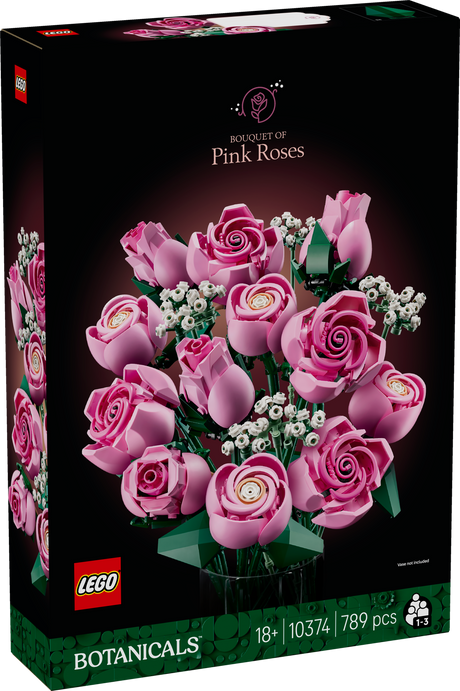 LEGO Botanical Bouquet of Pink Roses 10374L