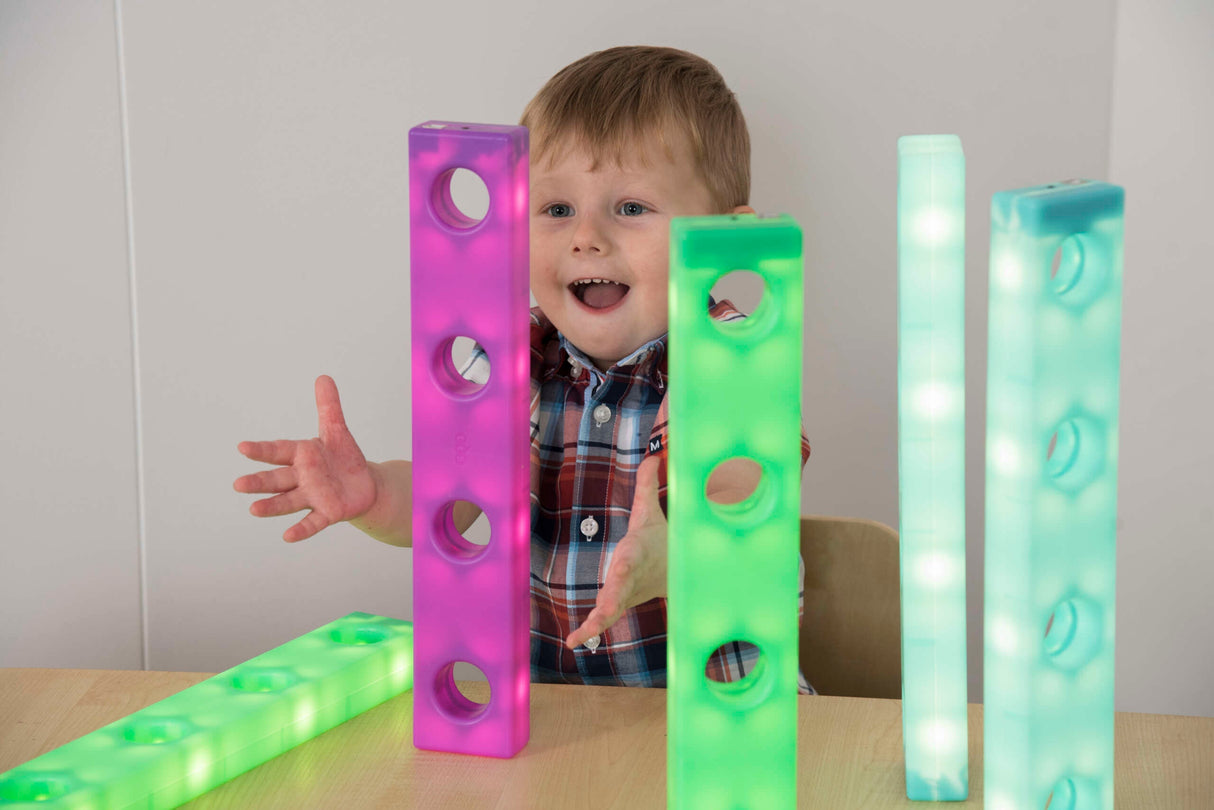 TTS Stack and Build Glow Blocks 9pk EY11702B