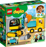 LEGO DUPLO Truck & Tracked Excavator 10931L