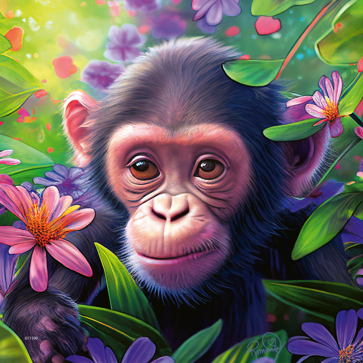 Ravensburger Puzzle 3x49 pc Children of the Jungle 057351V