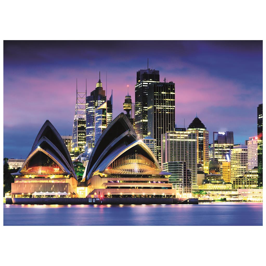 Dino Neon Puzzle 1000 pc Sydney 54130D