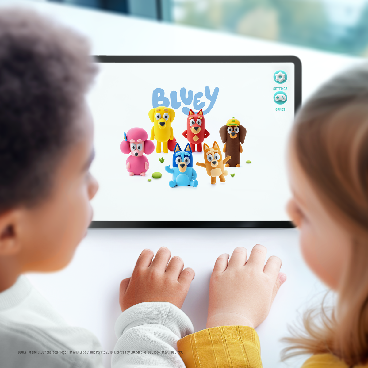 HEY CLAY Modeling Clay 15 Pieces: Bluey & Friends 15031E