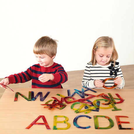 TTS Squidgy Sparkle Gel Uppercase Letters 26pk EY04133B