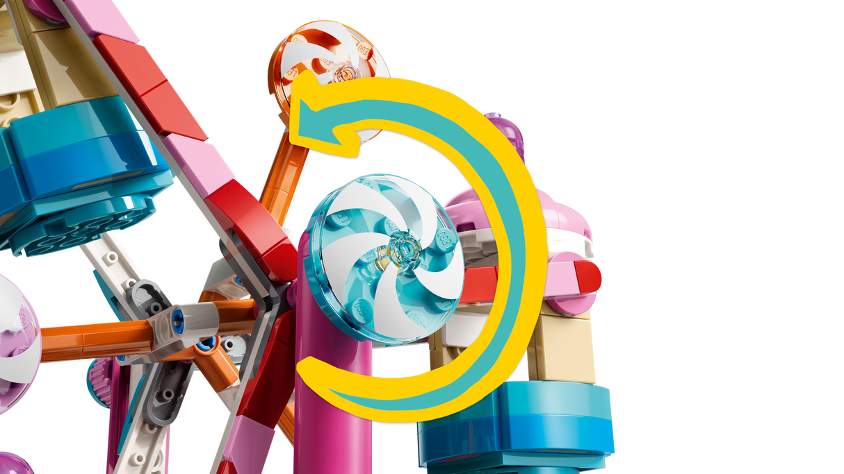 LEGO Friends Candy & Cupcake Ferris Wheel 42700L