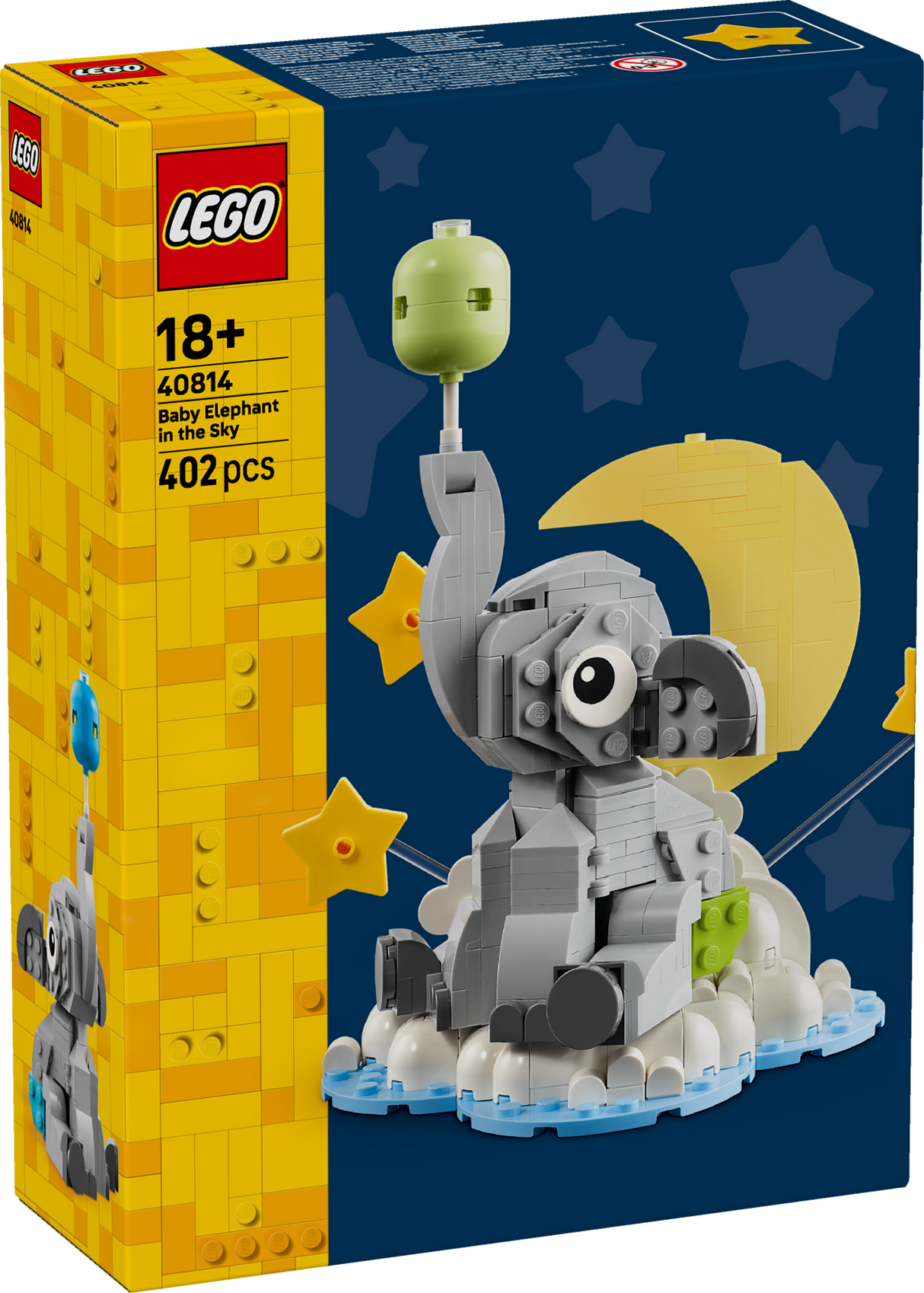 LEGO Iconic Baby Elephant in the Sky 40814L