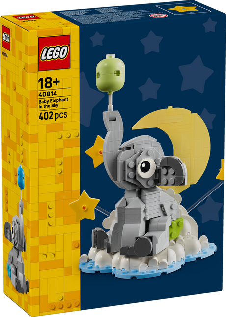 LEGO Iconic Baby Elephant in the Sky 40814L