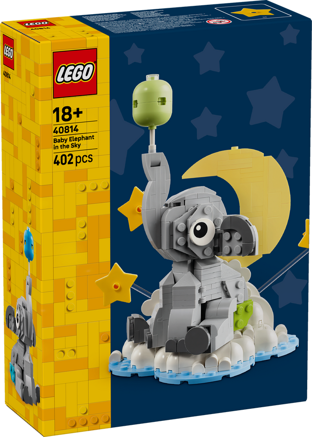LEGO Iconic Baby Elephant in the Sky 40814L