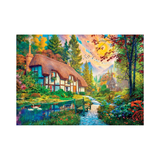 Dino Puzzle 2000 Pieces: House By The River 56135D