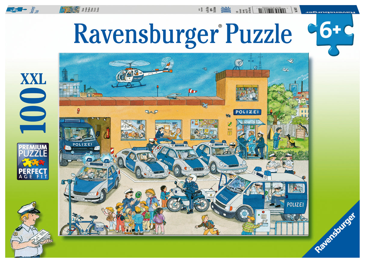 Ravensburger Puzzle 100 pc Police Station 108671V