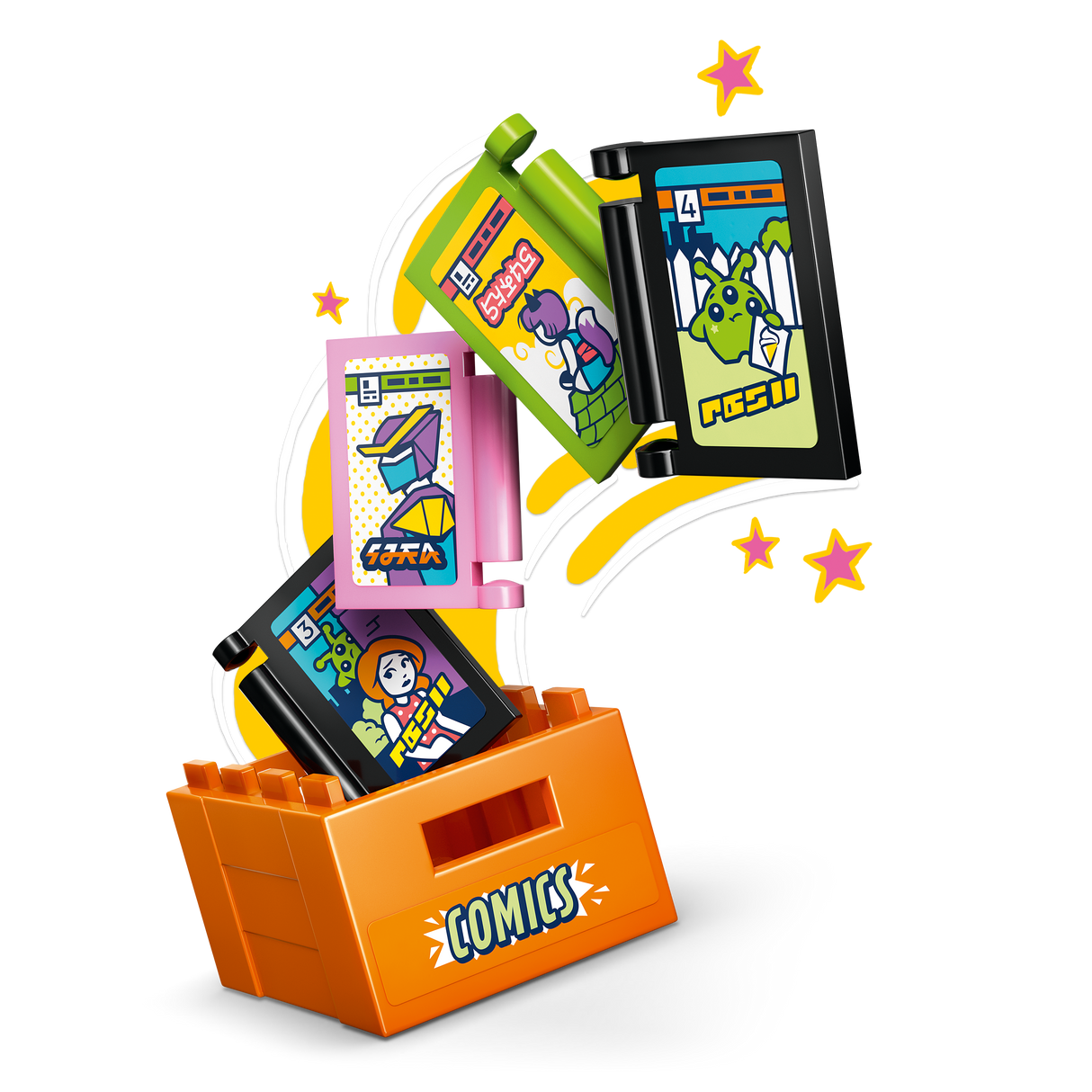 LEGO Friends Comic Book and Game Store 42674L