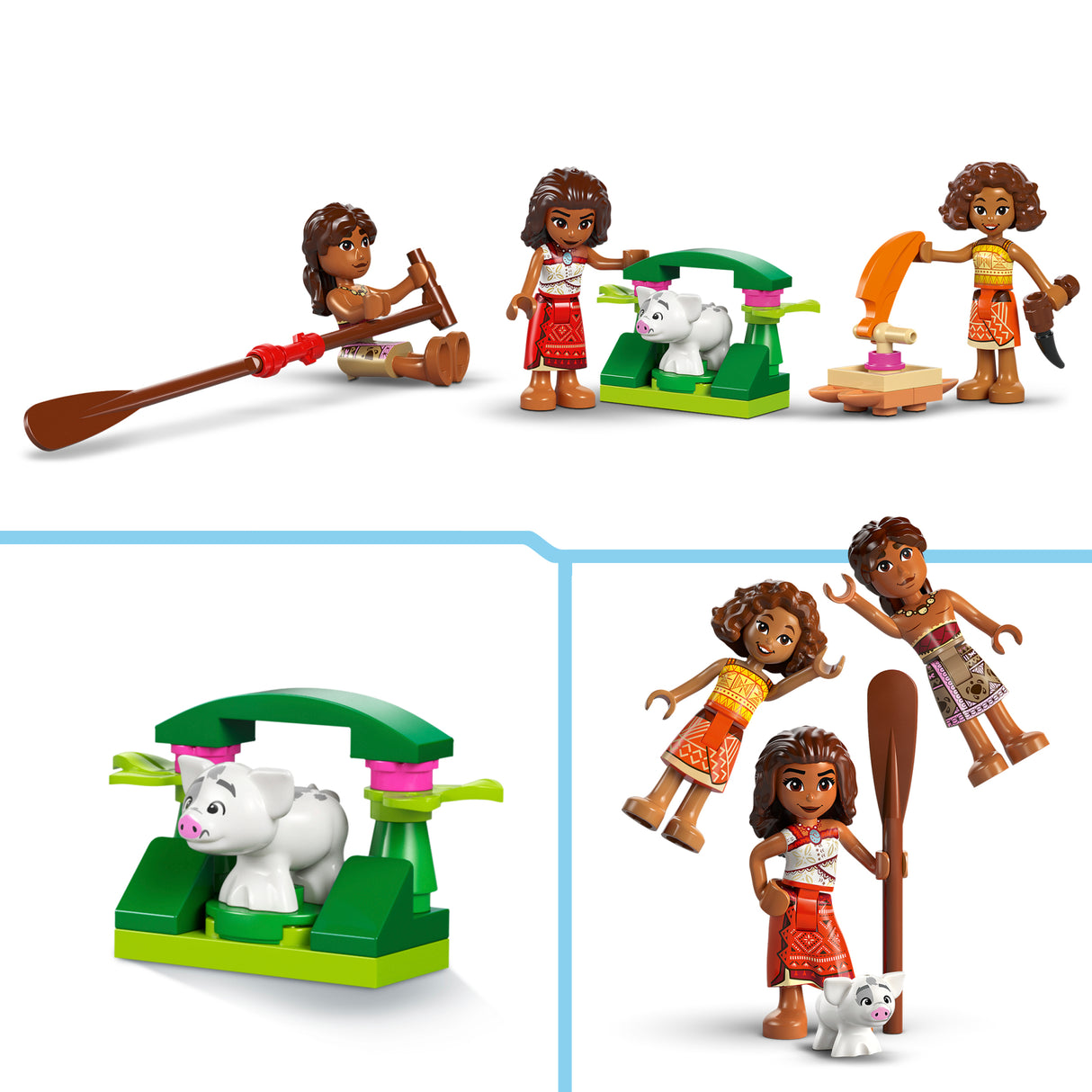 LEGO Disney Princess Moana's Adventure Canoe 43270L