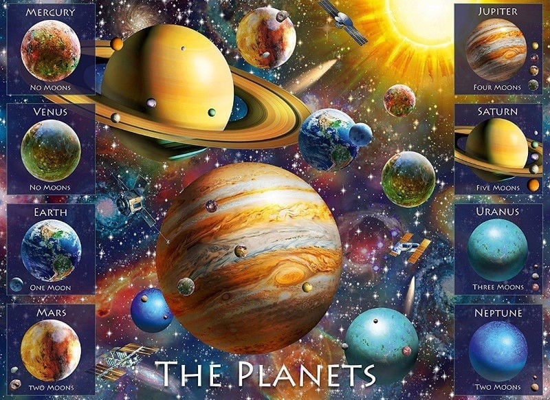 Ravensburger Puzzle 100 pc The Planets 108534V